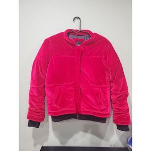 Me jane velvet bomber Jacket size M